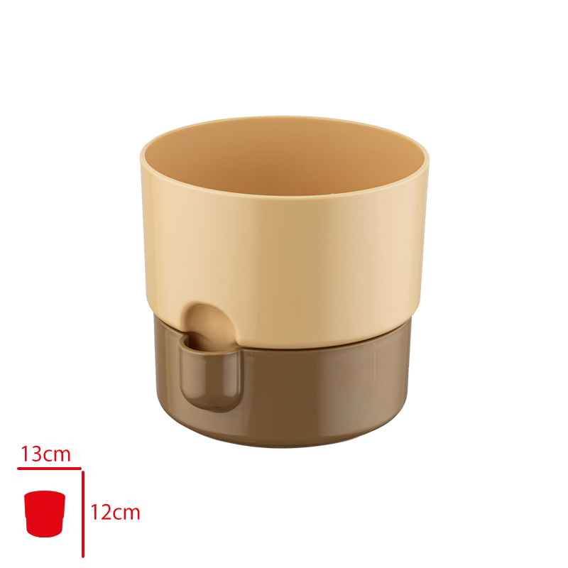 Polıwork Saksı Dora Dakota 13 Cm Sarı Dr-13dk