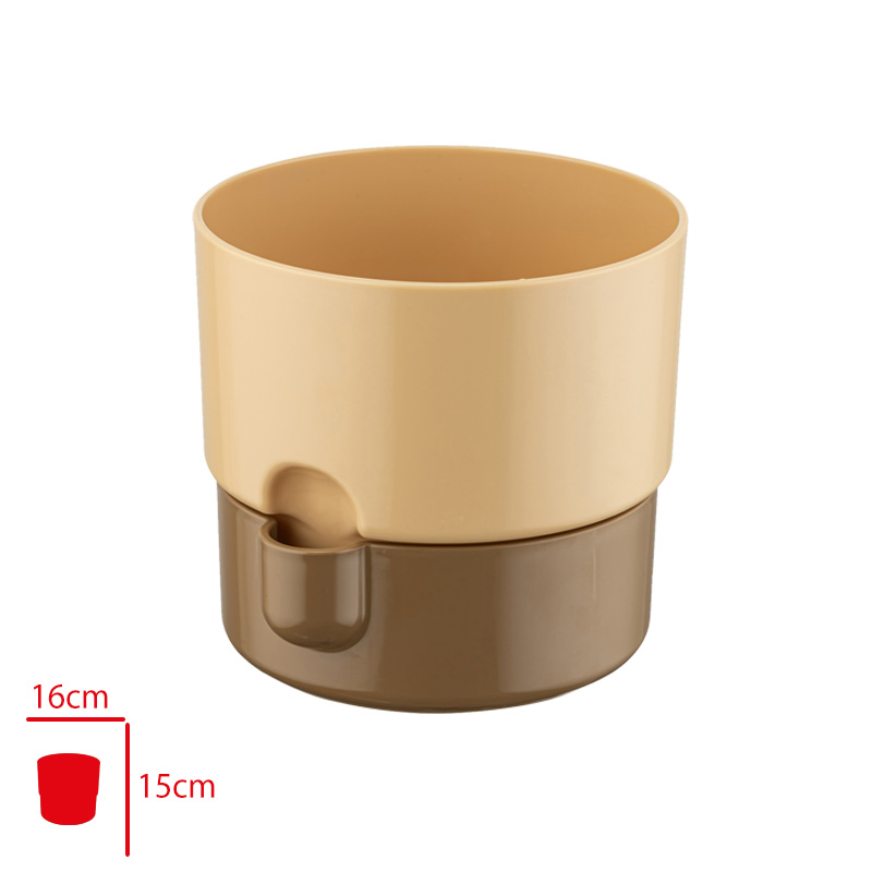 Polıwork Saksı Dora Dakota 16 Cm Sarı Dr-16dk