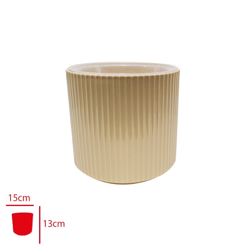Polıwork Saksı Defne Dakota 15 Cm Sarı Df-15dk