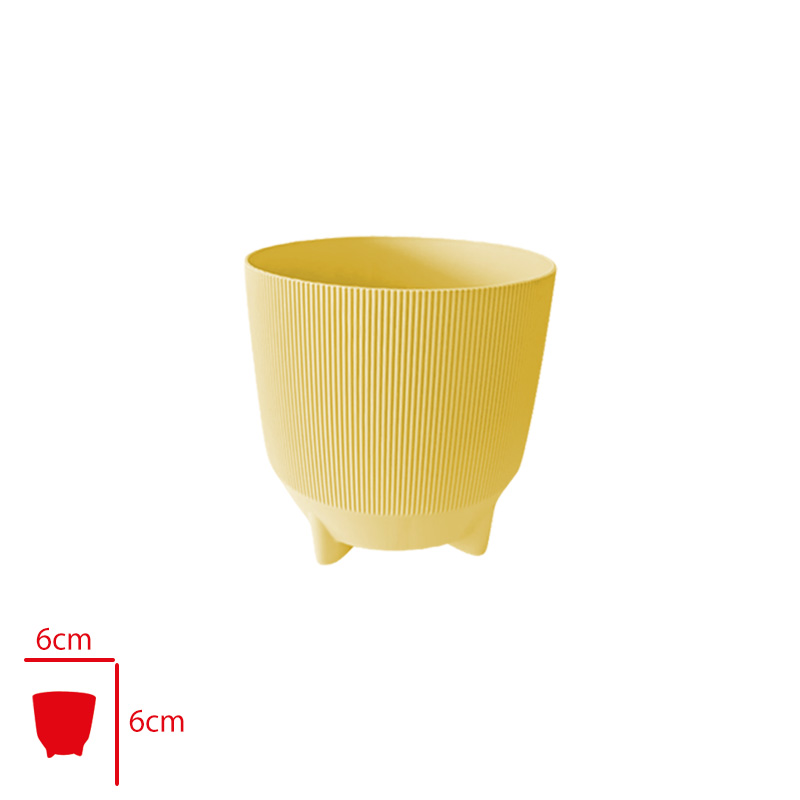 Polıwork Saksı Luna 6 Cm Mıx Ln-6