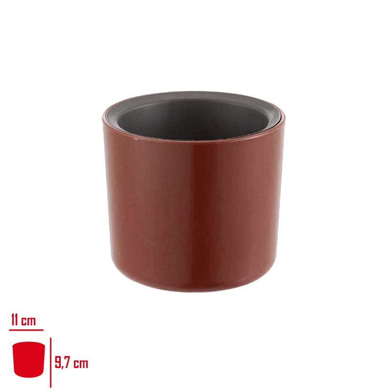 Polıwork Kaktus Saksı Mımoza 11 Cm Mıx Beyaz-Y.yesıli-Bordo 567