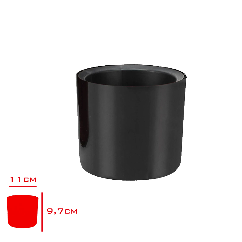 Polıwork Kaktus Saksı Mımoza 11 Cm Mıx S.kahve-Antrasıt-Siyah 574