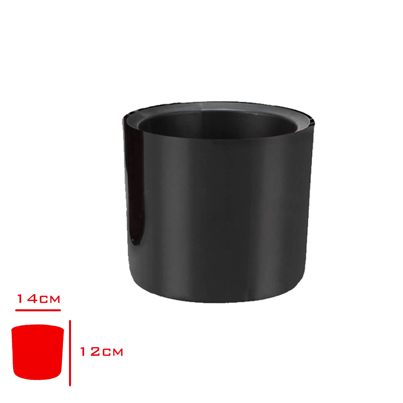 Polıwork Kaktus Saksı Mımoza 14 Cm Mıx S.kahve-Antrasıt-Siyah 628