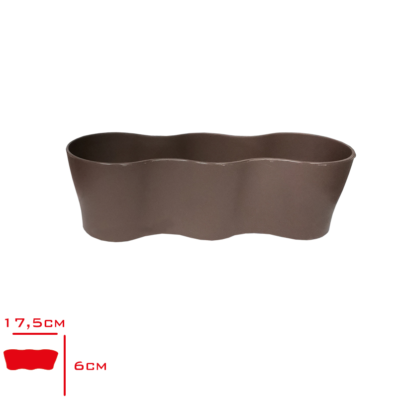 Polıwork Kaktus Saksı 3'lü Mıx G-C55t-P