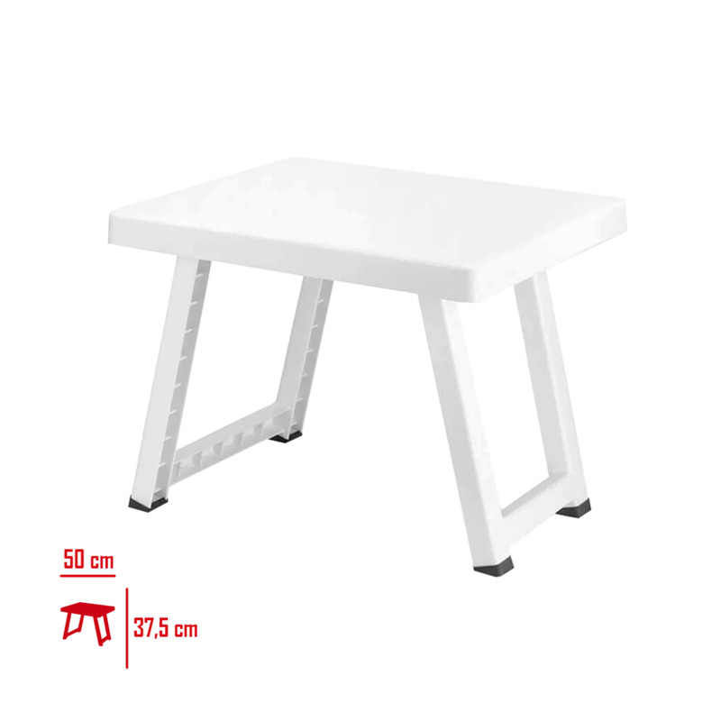 Polıwork Sehpa 50 Cm Beyaz S50-By