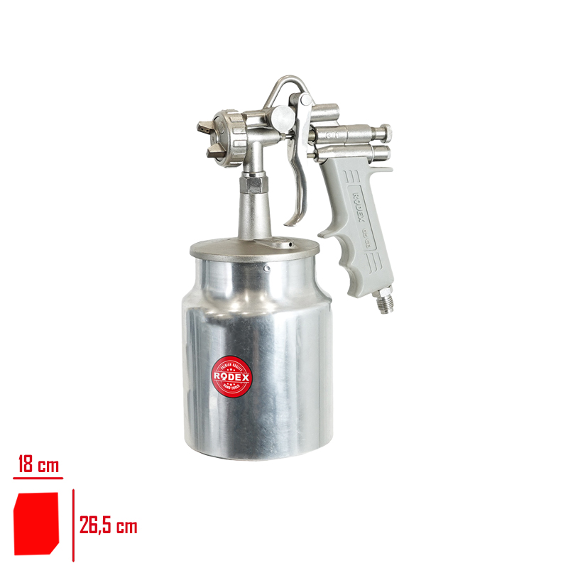 Rodex Boya Tabancası Alttan Depolu 1 Lt Rht1401100100/Bsc70