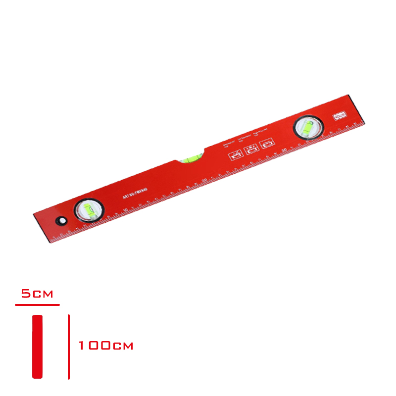 Rodex Su Terazısı Alüminyum Kırmızı 100 Cm Rht0904150100