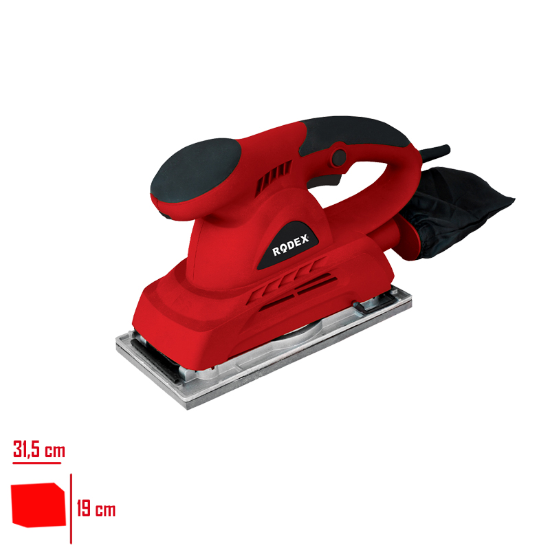 Rodex Zımpara Makınesı Titreşimli 300 Watt Rdx370