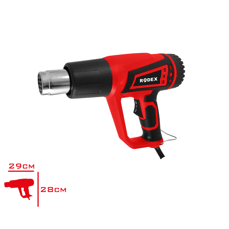 Rodex Sıcak Hava Tabancası 2000 Watt Rdx304