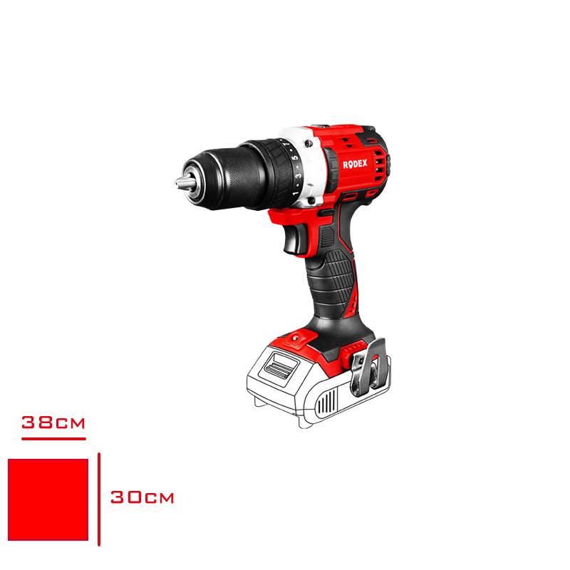 Rodex Matkap Aku Ilave Komursuz Motor Rpx2330