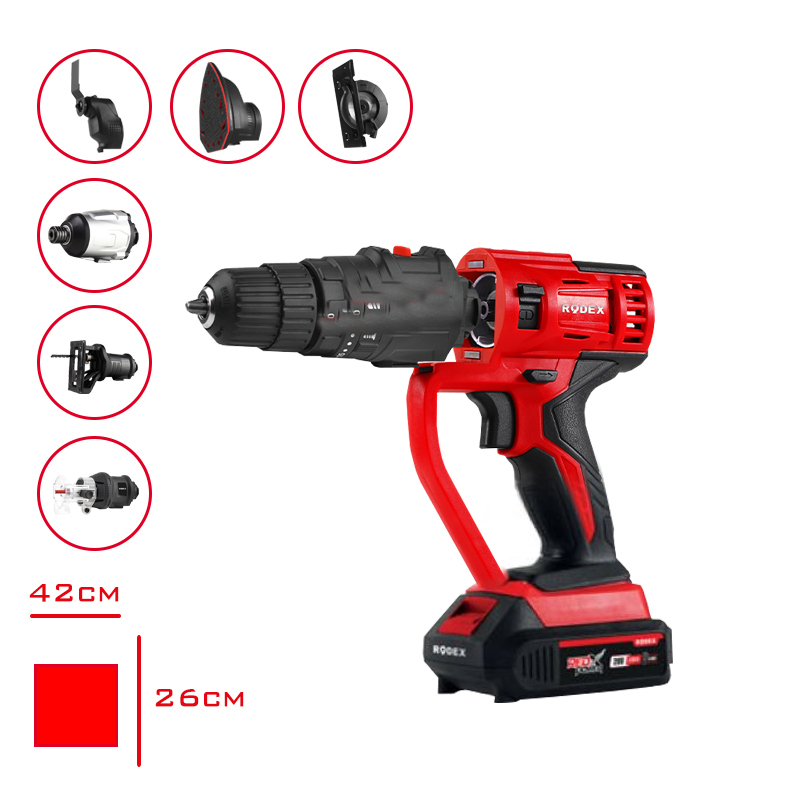 Rodex Matkap Akulu Cok Amaclı El Aletı 7 Prc Rpx2708f