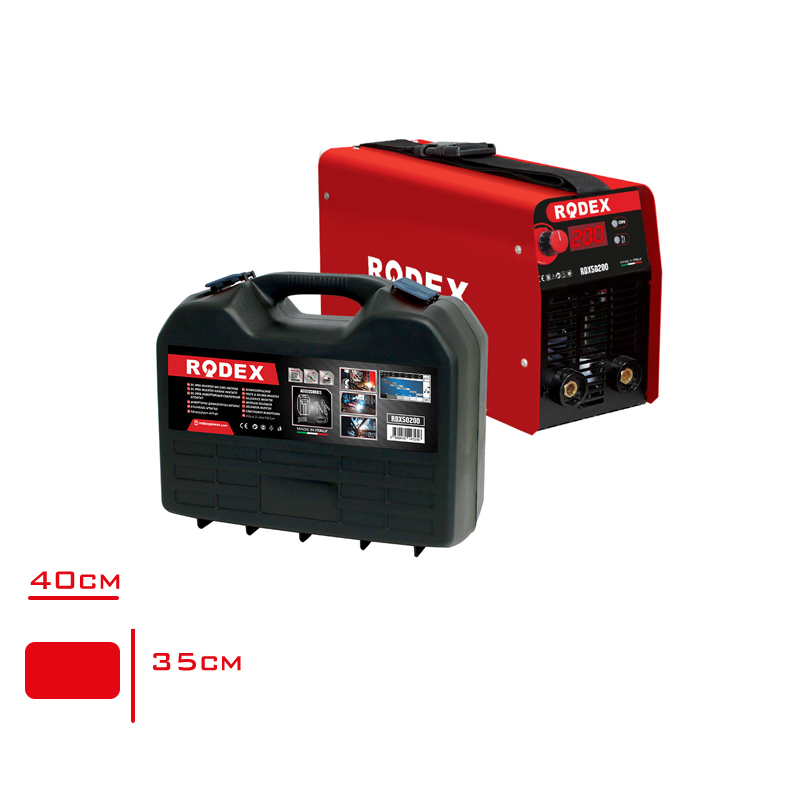 Rodex Dc Kaynak Makınesı Cantalı Inverter 15-200a Rdx50200