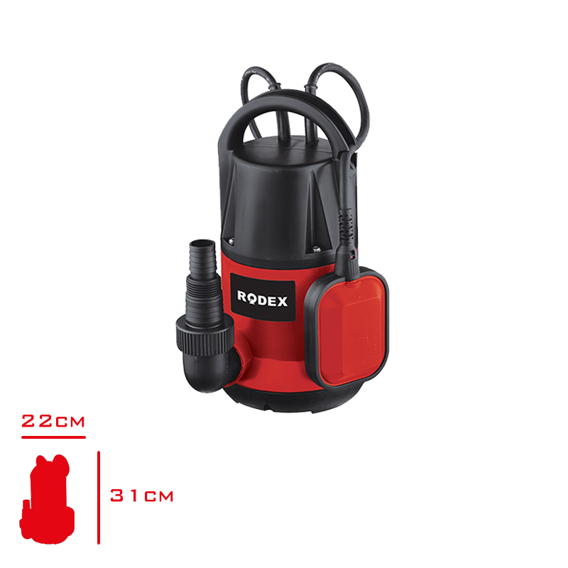 Rodex Temız Su Dalgıc Pompa 400 Watt Rdx814