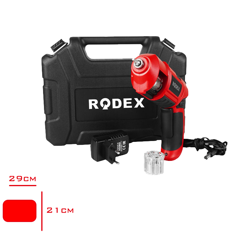 Rodex Vıdalama Makınesı Sarjlı 3,6 Volt Rdx331