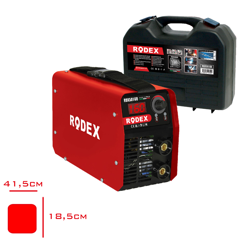 Rodex Kaynak Makınesı Cantalı Inverter 160a Rdx50160