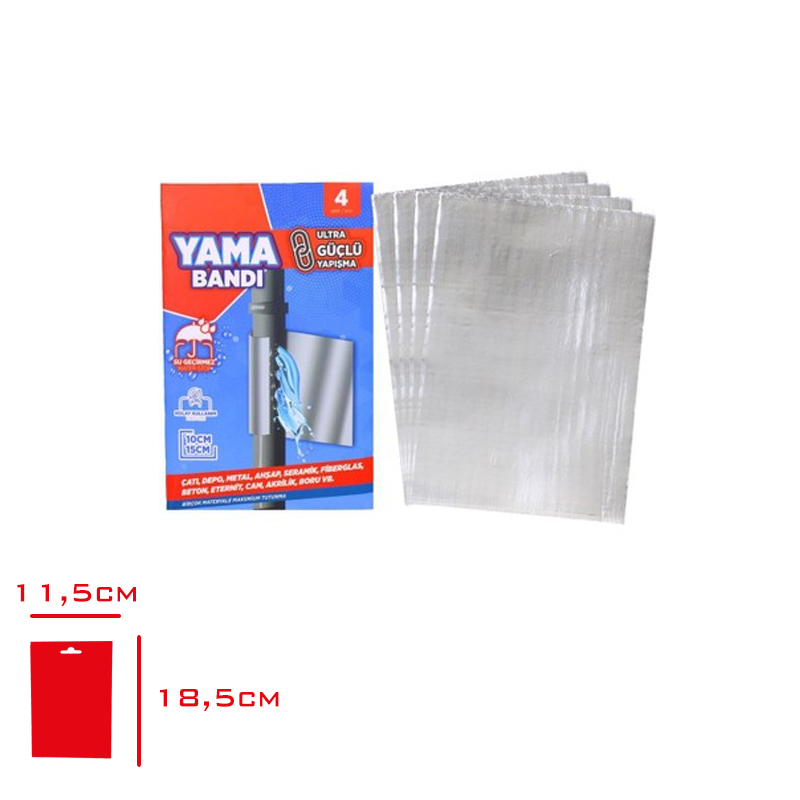Bondıt Yama Bandı Suya Dayanıklı 10*15 Cm Bnd01021015