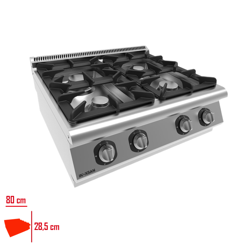 Set Ustu Kuzıne Gazlı 1 Modul Ino-7kg20s