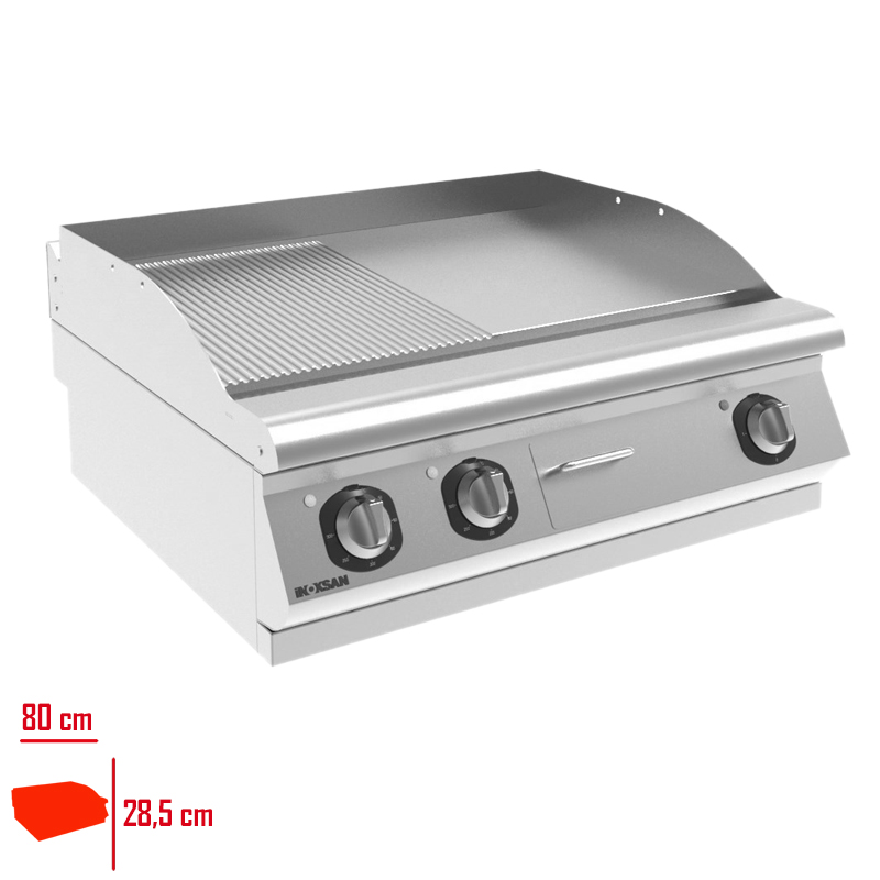 Set Ustu Izgara Duz+Oluklu Elk 1 Modul Ino-7ıe22s