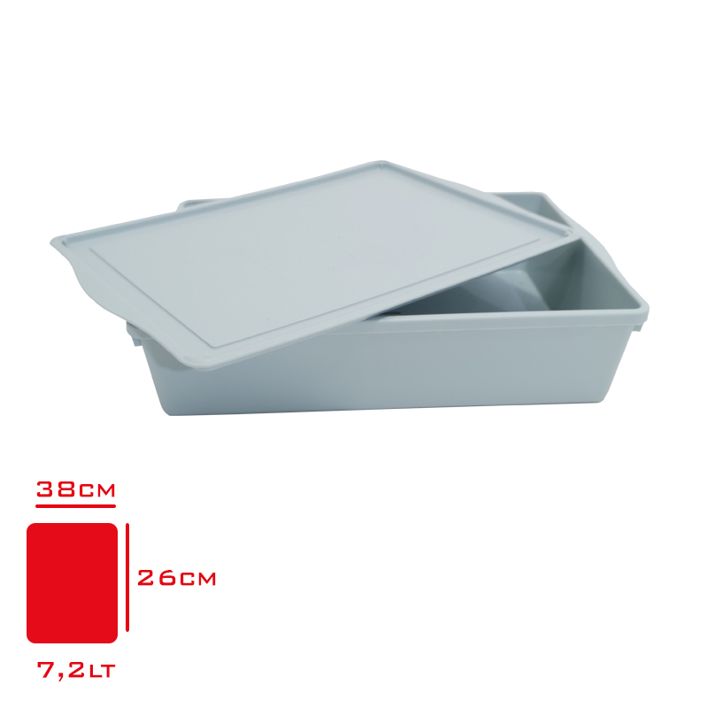 Emay Cok Amaclı Kapaklı Kutu All Store 7,2 Lt Eh-342