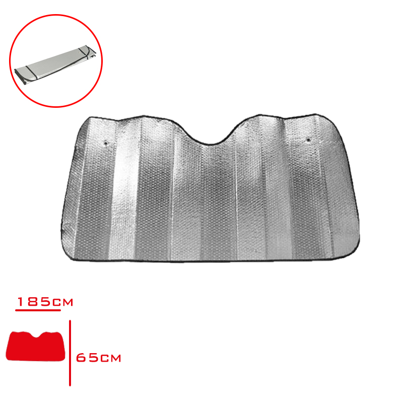 Leva Araba Guneslığı Metalıze Luks Pıtırlı 60*130 Cm