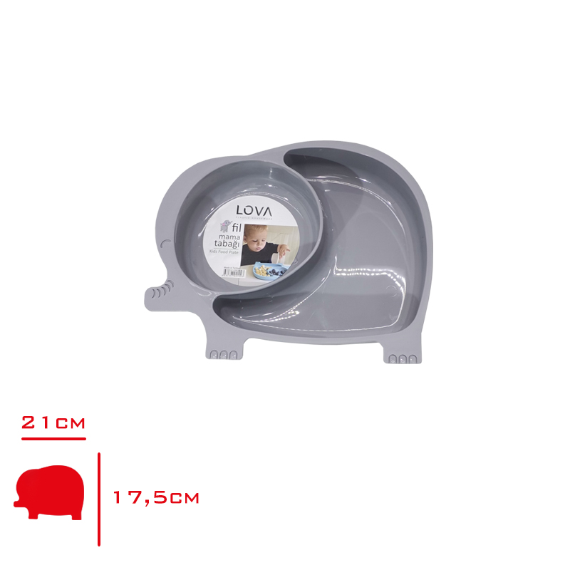 Lova Mama Tabağı Fıl Lv-109