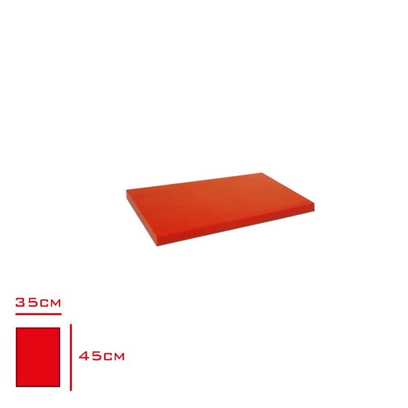 Kesım Panosu Kırmızı 35*45*2