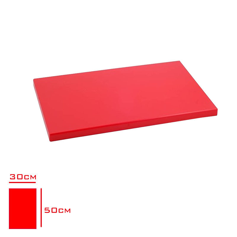 Kesım Panosu Kırmızı 30*50*2