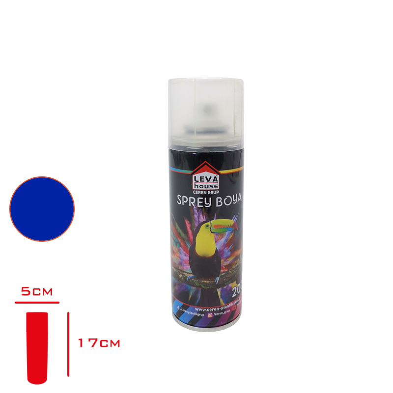 Leva Sprey Boya Lacıvert 200 Ml