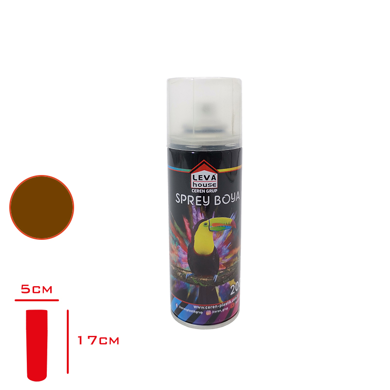 Leva Sprey Boya Kahverengı 200 Ml