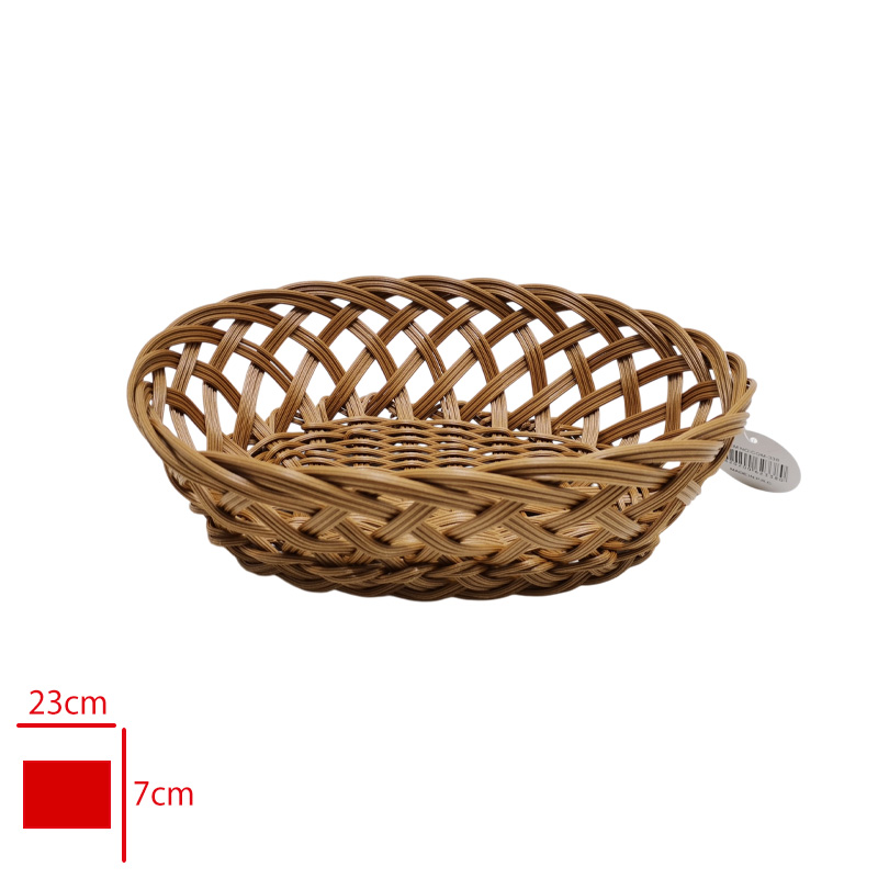 Ekmek Sepetı Hasır Rattan Küçük Com-338