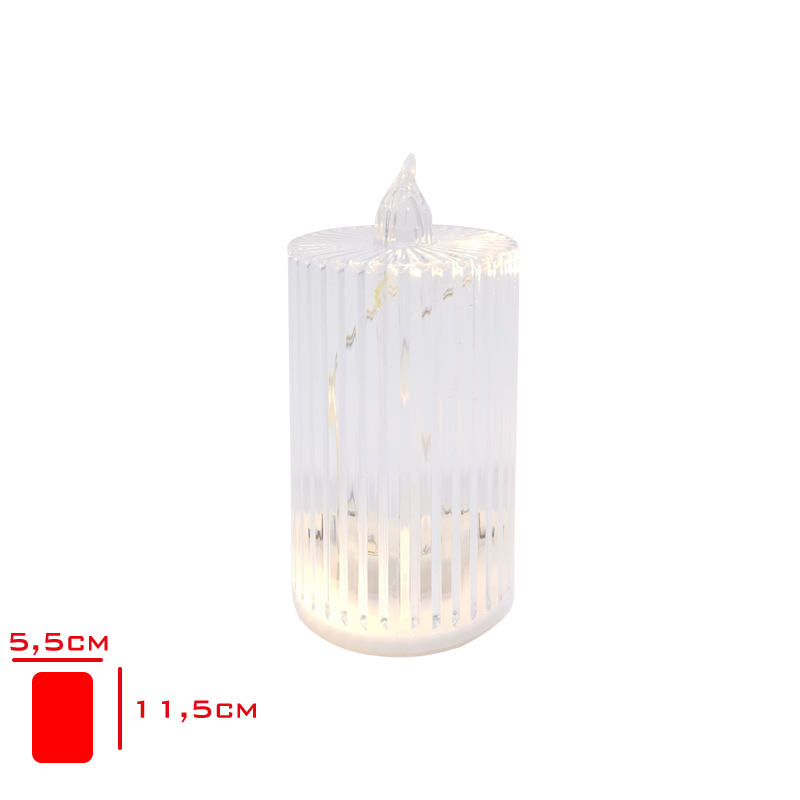 LEDLI MUM DEKORATIF BUYUK KYR-5078
