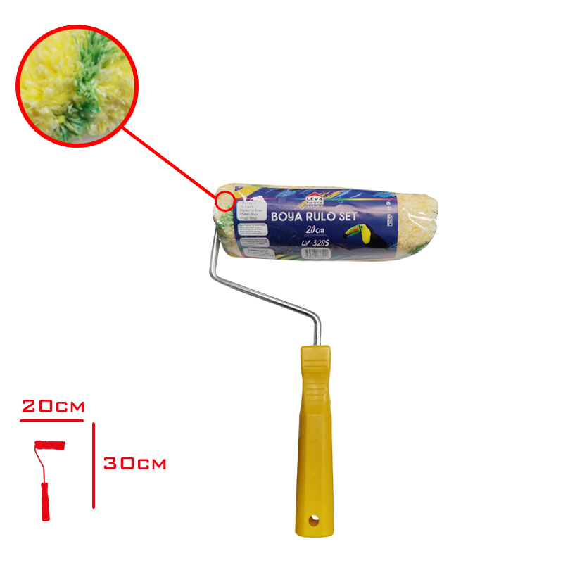 Leva Boya Rulosu Takım Plasgood 20 Cm Lv-3285