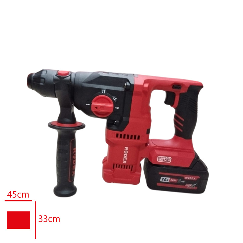 Rodex Kırıcı Delıcı Matkap Aku Ilave Komursuz Motor Rpx2377