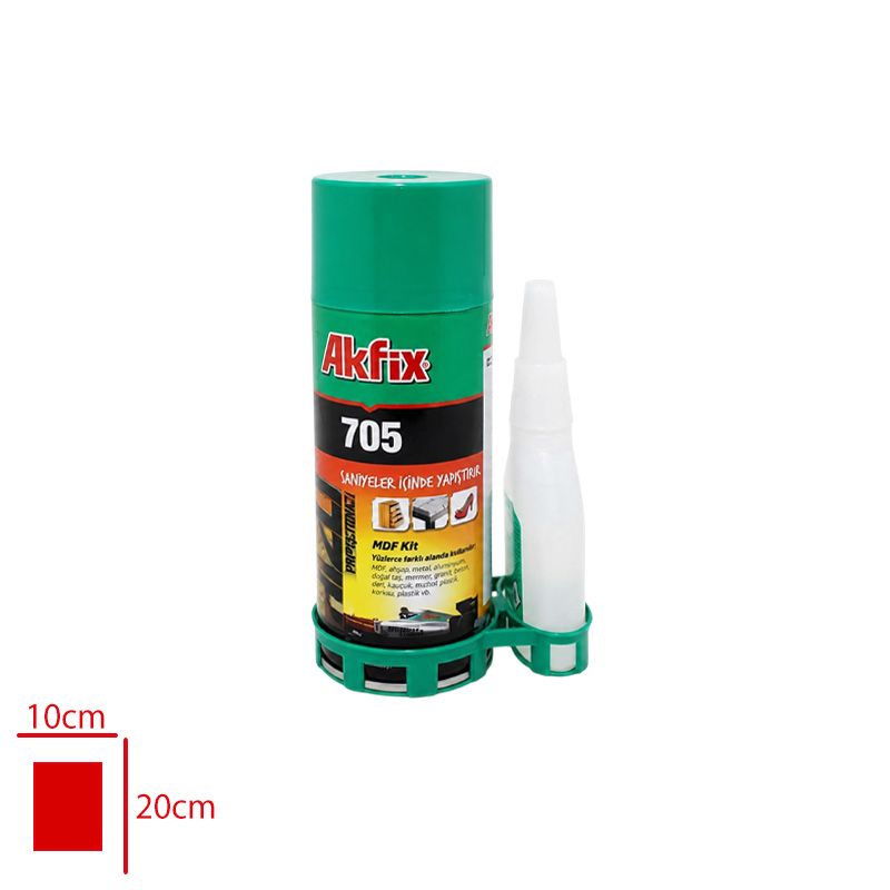 Akfıx Hızlı Yapıstırıcı Mdf Kıt 400 Ml+100 Gr Ga065/705
