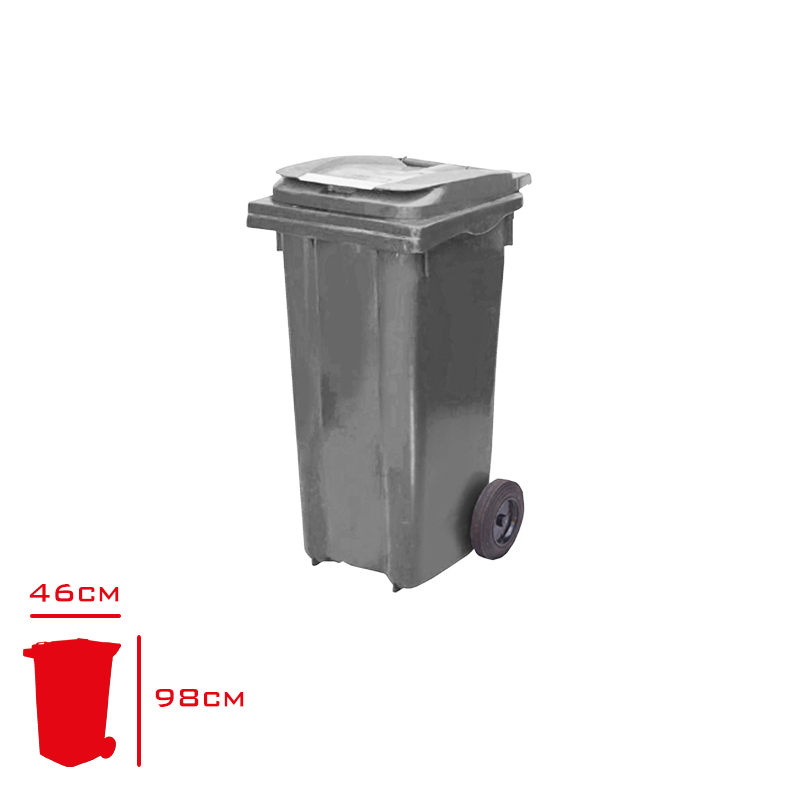 TEMA KONTEYNER 120 LT GRI