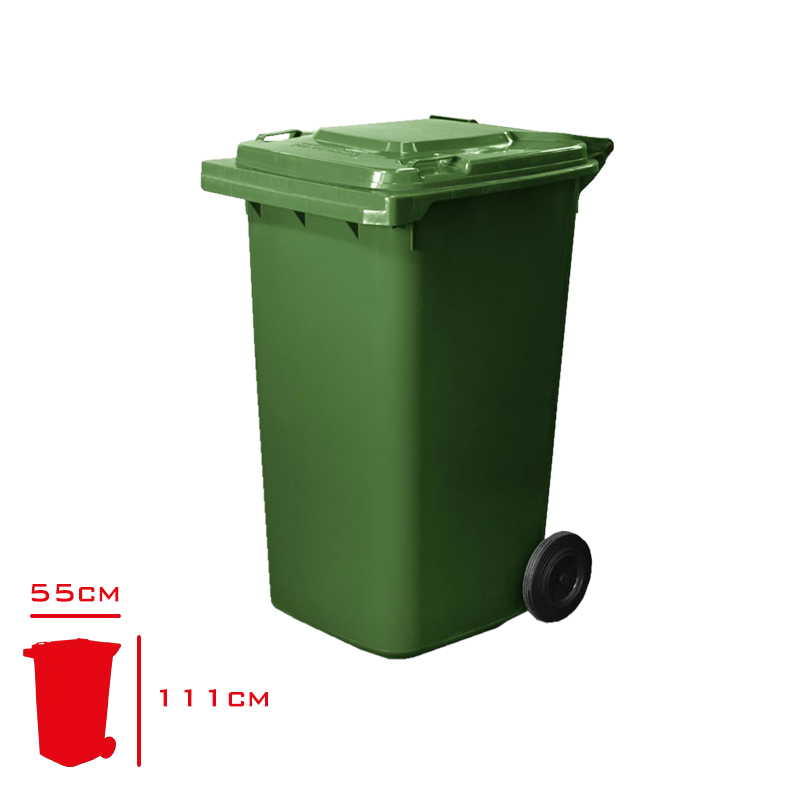 Tema Konteyner 240 Lt Yeşil