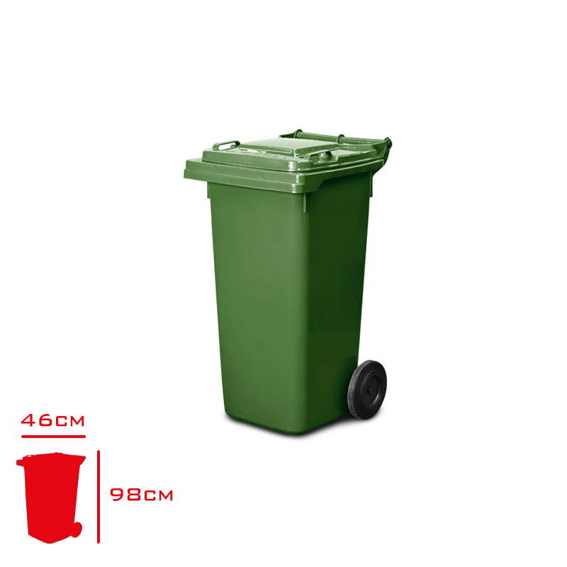 TEMA KONTEYNER 120 LT YESIL