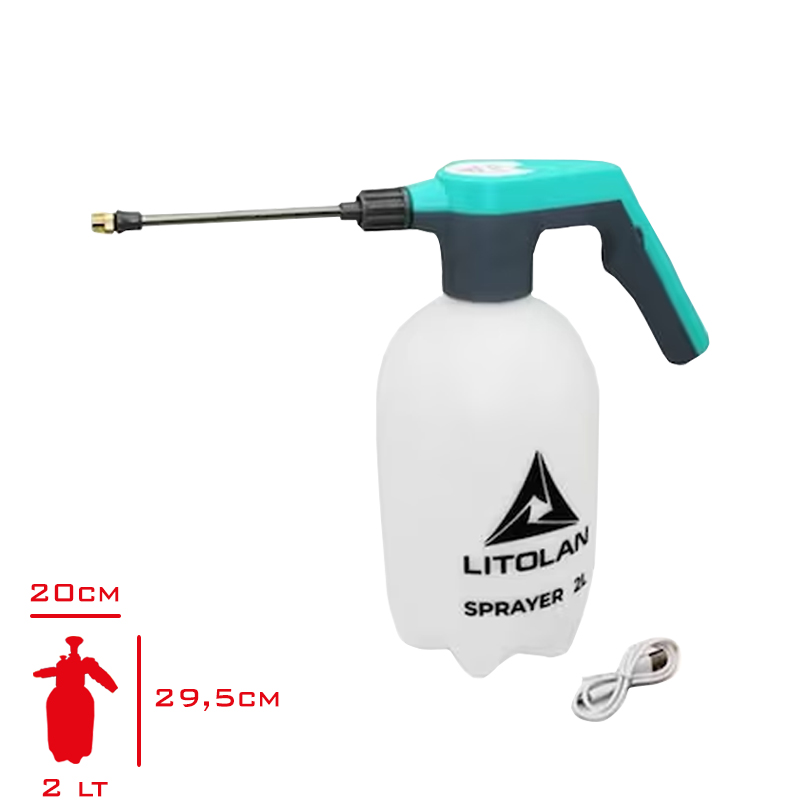 Lıtolan Basınclı Pompa Luks Sarjlı 2 Lt