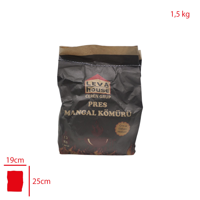 Leva Mangal Komuru Briket 1,5 Kg