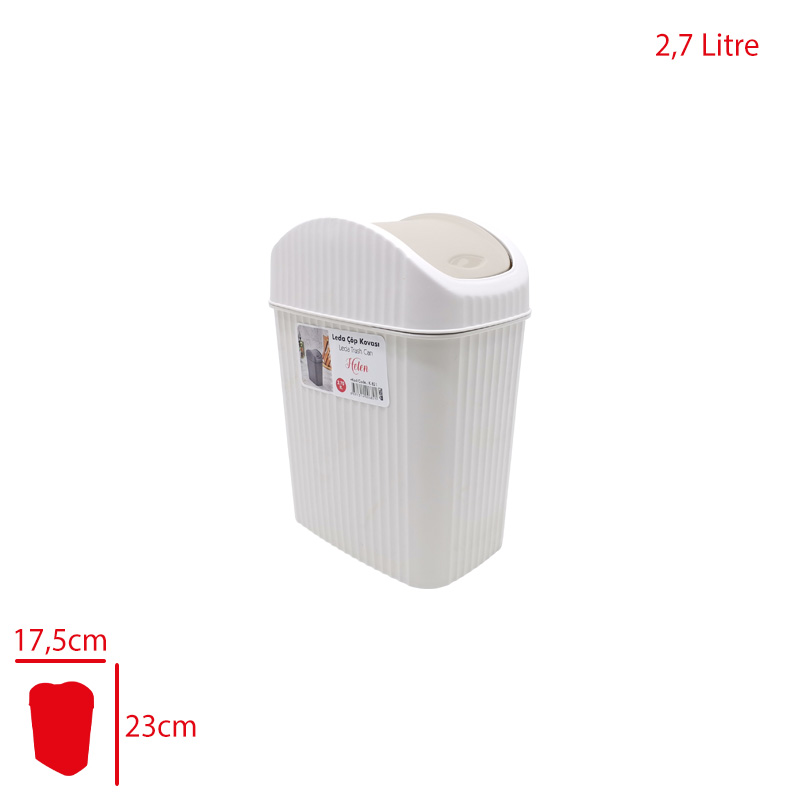 Çöp Kovası Leda Waste 2,7 Lt K-821