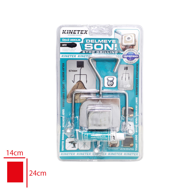 Knıtex Askı 3'lü Vkm Ktx-2789