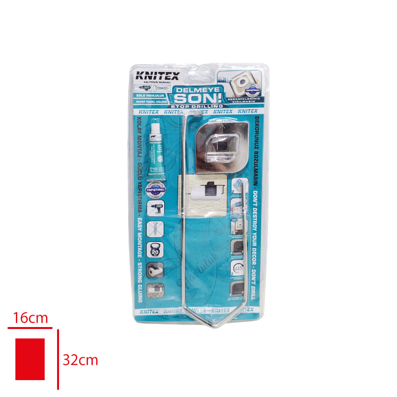 Knıtex Havluluk Acık Solo Krom Ktx-2800