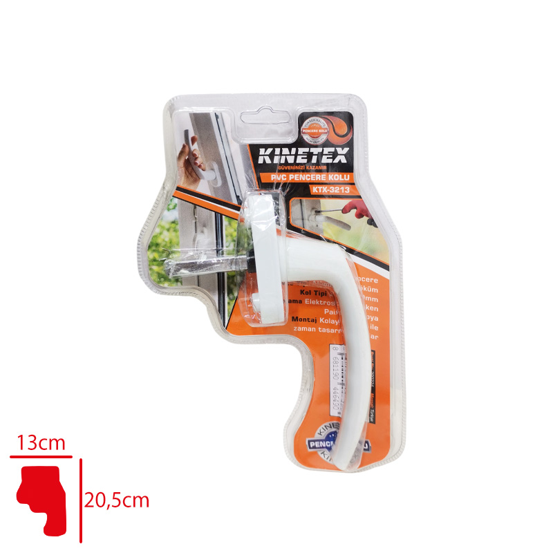 Knıtex Pencere Kolu Pımapen 1'li Beyaz Ktx-3213