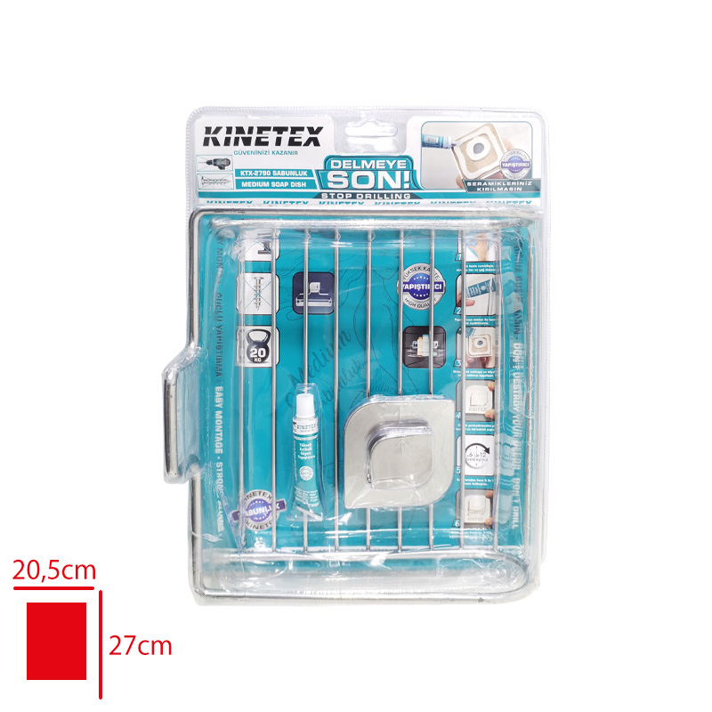 Knıtex Sabunluk Orta Krom Ktx-2790