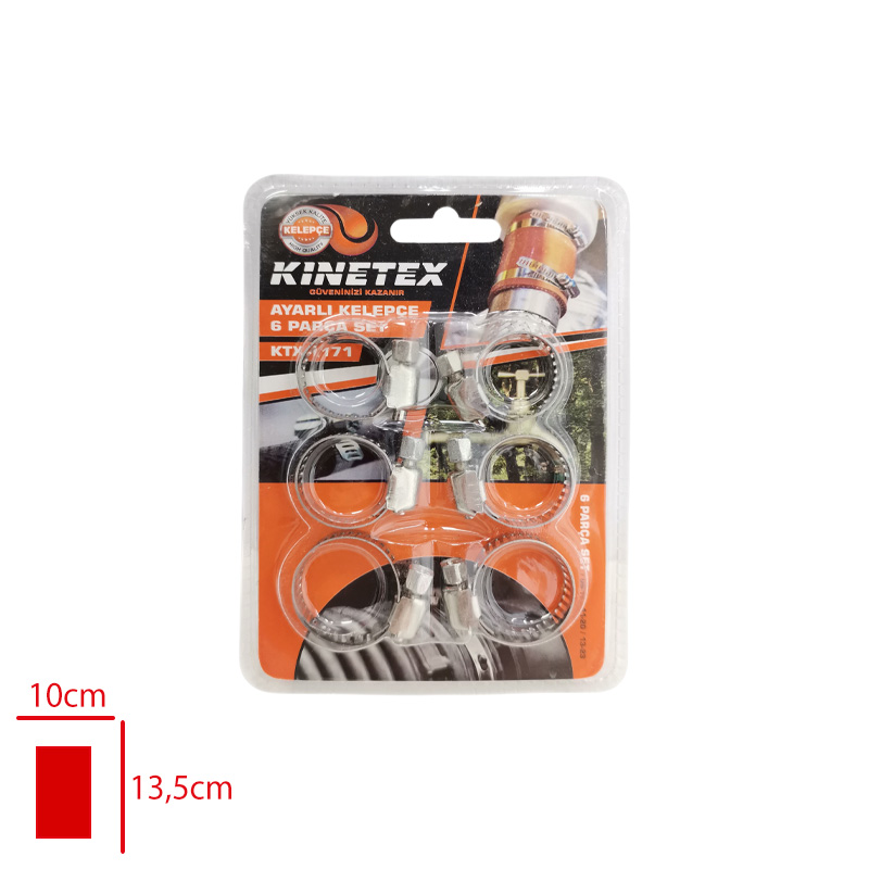 Knıtex Kelepce Setı Ayarlı 6'lı Ktx-1171