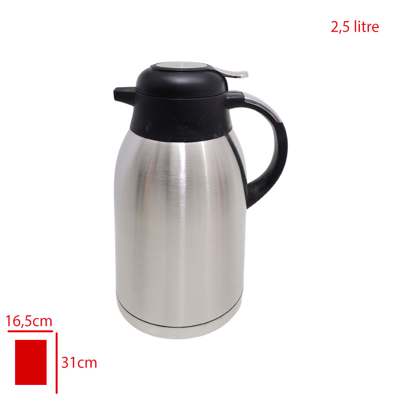 Penguen Celık Termos Chef Yerli Inox 2,5 Lt Png-1250xs