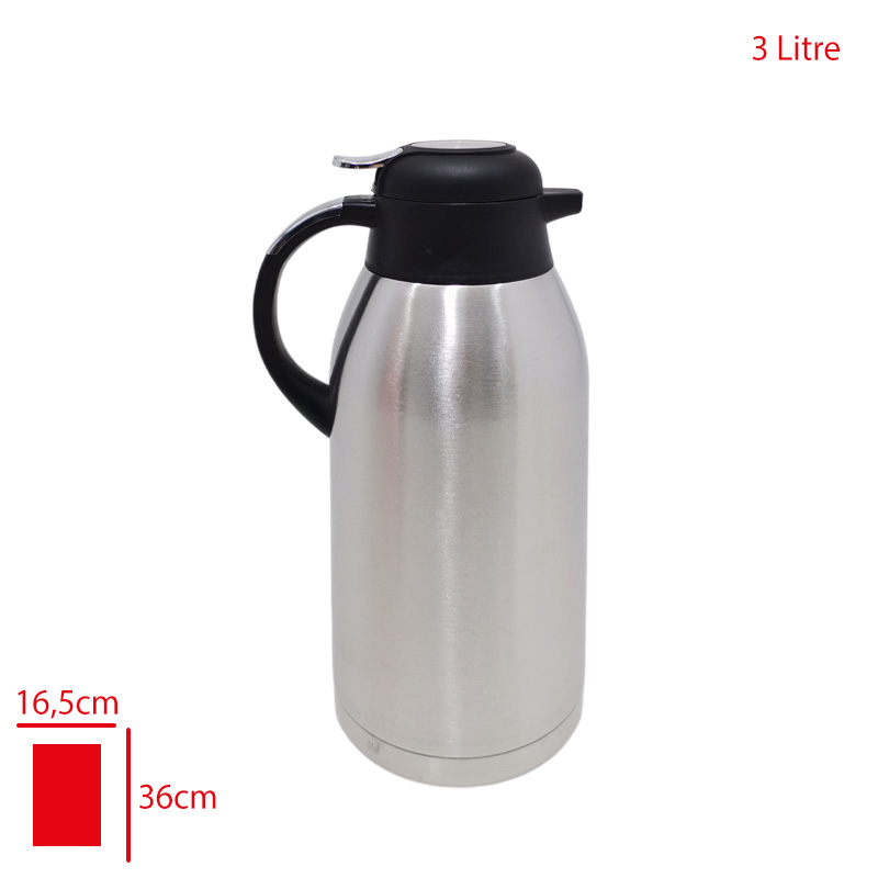 Penguen Celık Termos Inox Chef 3 Lt Png-1300b
