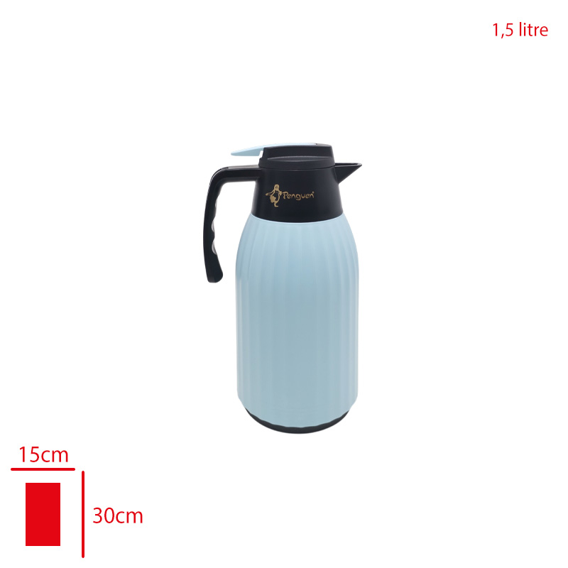 Penguen Cam Termos Tırtıklı 1,5 Lt Png-7000