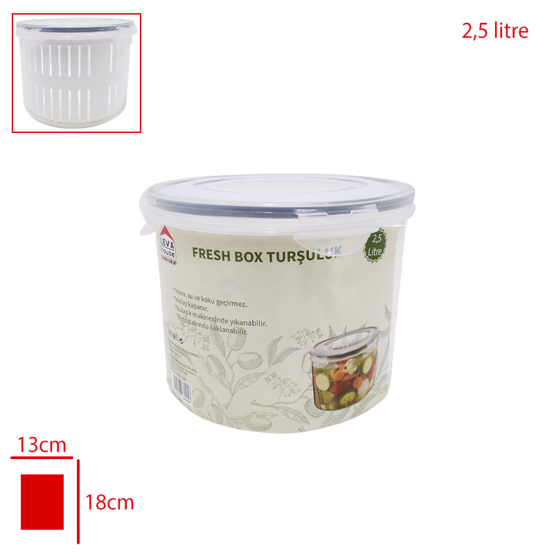 Leva House Fresh Box Tursuluk 2,5 Lt