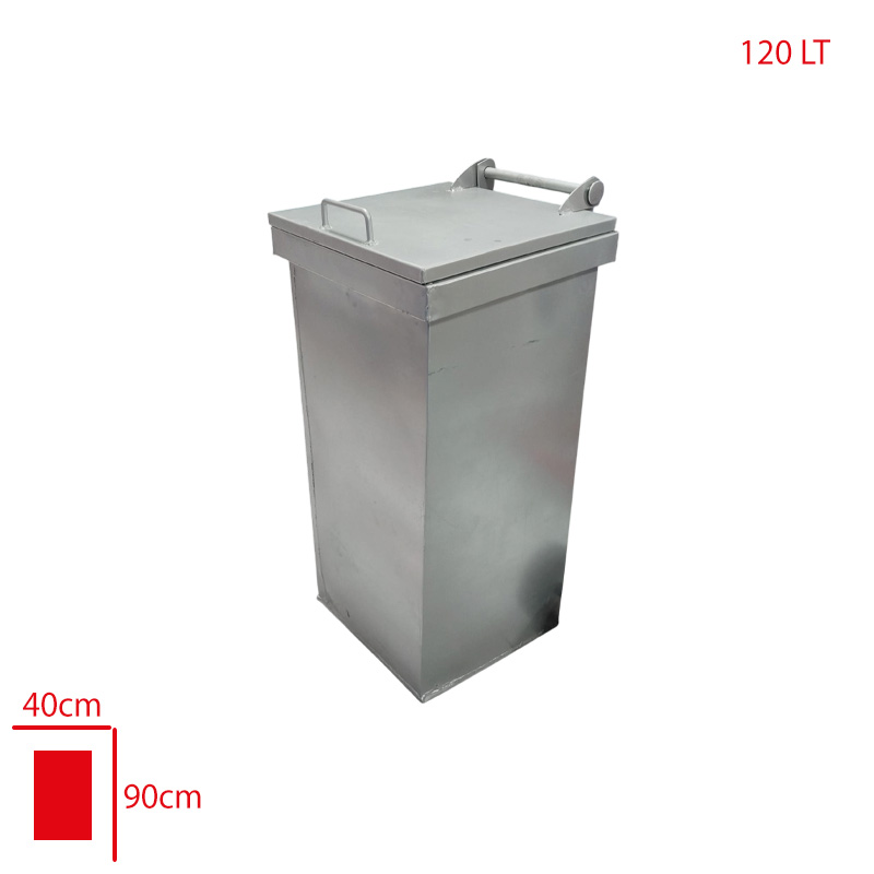 Zeyrek Galvanız Konteyner 120 Lıtre
